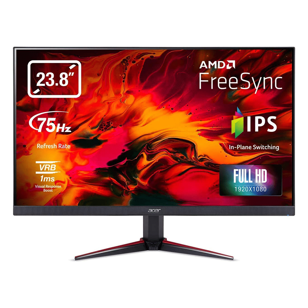 Acer Nitro VGO VG240Y 23 8 FHD IPS 75Hz 1ms AMD Free Sync Gaming