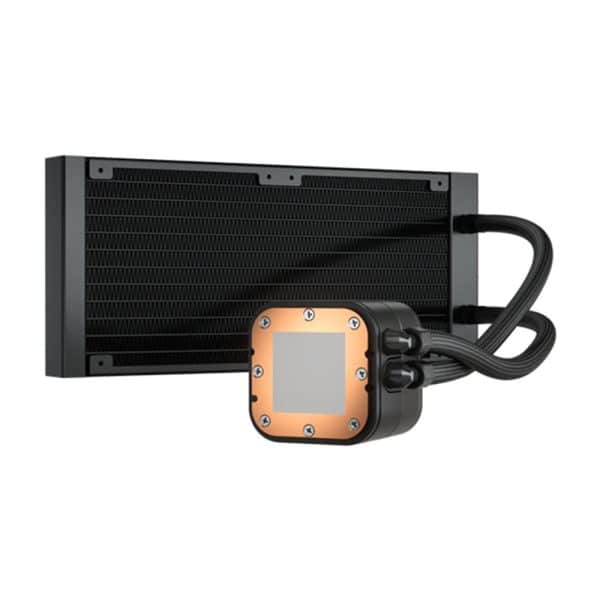 , Corsair iCUE H100i RGB ELITE Liquid CPU Cooler &#8211; Black