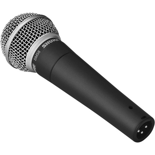 , Shure SM58-LC Cardioid Dynamic Vocal Microphone