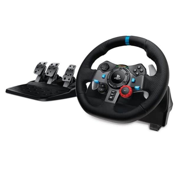 , Logitech G G29 Driving Force Racing Wheel &amp; amp; Pedals for PC &amp; Play Station 5/4/3