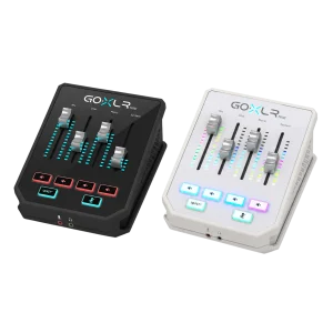 TC Helicon GoXLR Mini Mixer – 4-Fader USB Audio Interface
