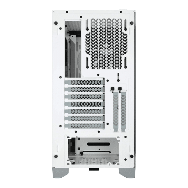, Corsair 4000D Tempered Glass Mid-Tower ATX Case &#8211; White