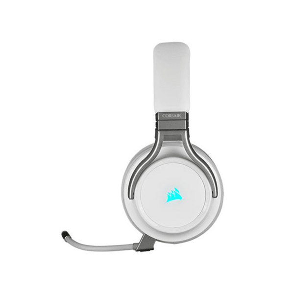 , Corsair VIRTUOSO RGB WIRELESS High-Fidelity Gaming Headset — White
