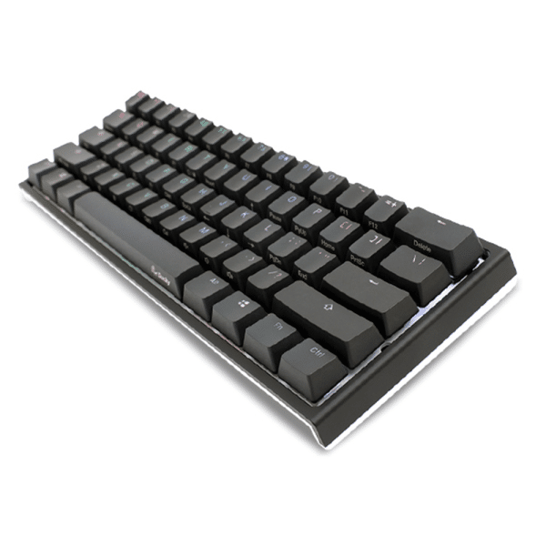 , Ducky One 2 Mini v2 RGB Mechanical Keyboard Silent Red Switch