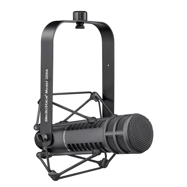, Electro-Voice RE20 BLACK Dynamic Broadcast Announcer Microphone