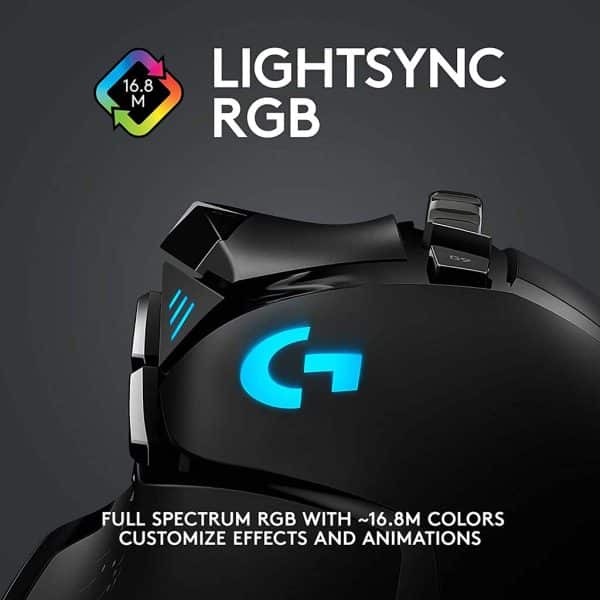, Logitech G502 LIGHTSPEED Wireless Gaming Mouse