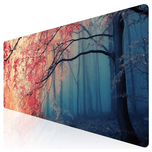 , Imegny Extended Gaming Mouse Pad,（90&#215;40 tree015)