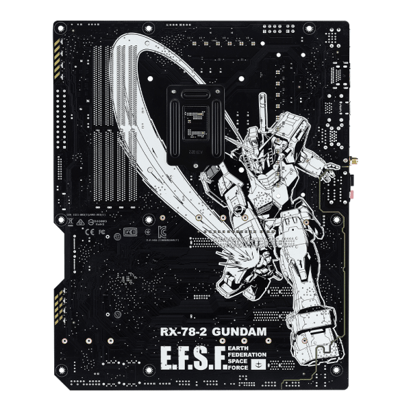 , ASUS Z590 WiFi GUNDAM Edition LGA 1200 ATX Intel Motherboard