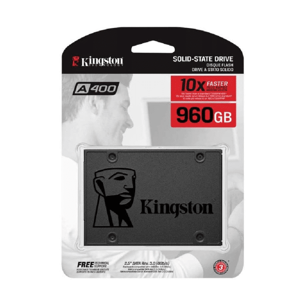 , Kingston A400 SSD 2.5 Inch SATA 960GB