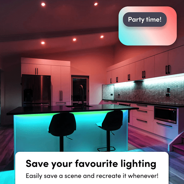 , LIFX Lightstrip Extension, 1 m, Wi-Fi Smart LED Color Zones Light Strip