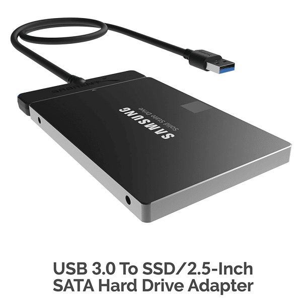 , Sabrent USB 3.0 to SSD / 2.5-Inch SATA I/II/III Hard Drive Adapter