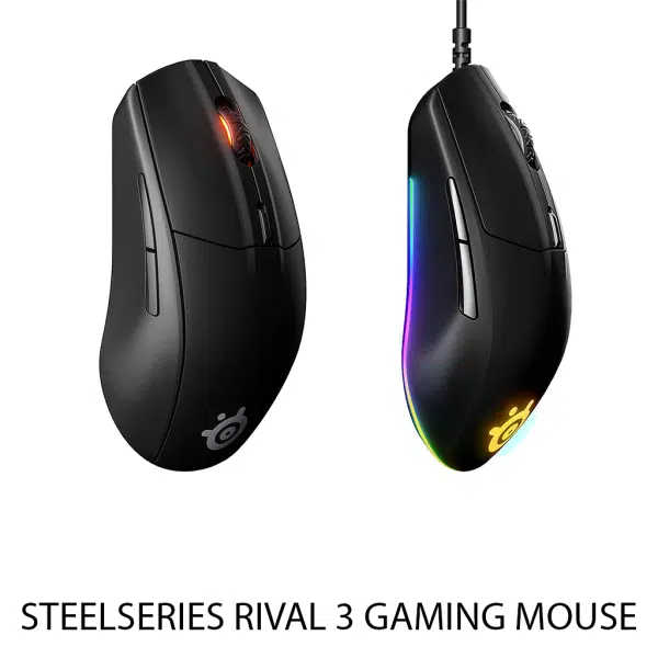 , SteelSeries Rival 3 Gaming Mouse