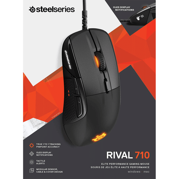 , SteelSeries Rival 710 Gaming Mouse