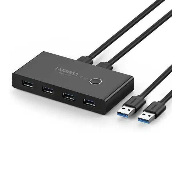 , UGREEN USB 3.0 Switch, 2 In 4 Output USB 3.0