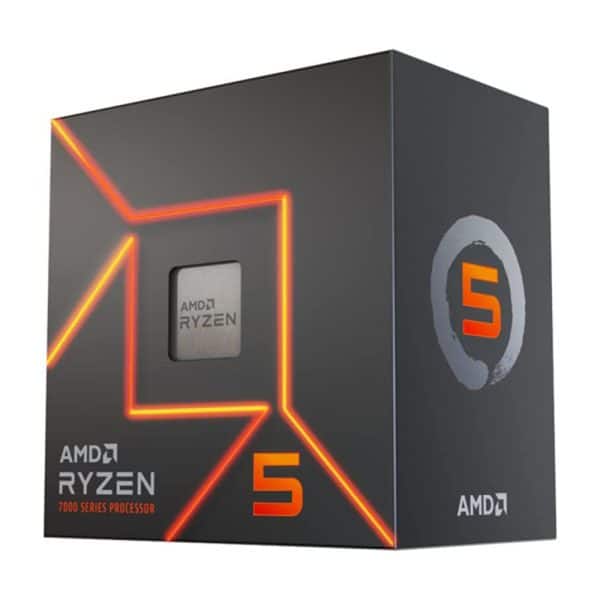 , AMD Ryzen 5 7600 6 Cores AM5 Gaming Processor With Wraith Stealth