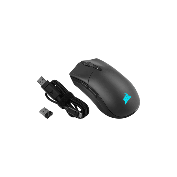 , CORSAIR SABRE RGB PRO WIRELESS CHAMPION SERIES Lightweight FPS/MOBA Gaming Mouse