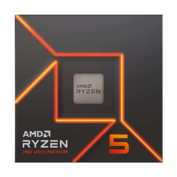 , AMD Ryzen 5 7600 6 Cores AM5 Gaming Processor With Wraith Stealth