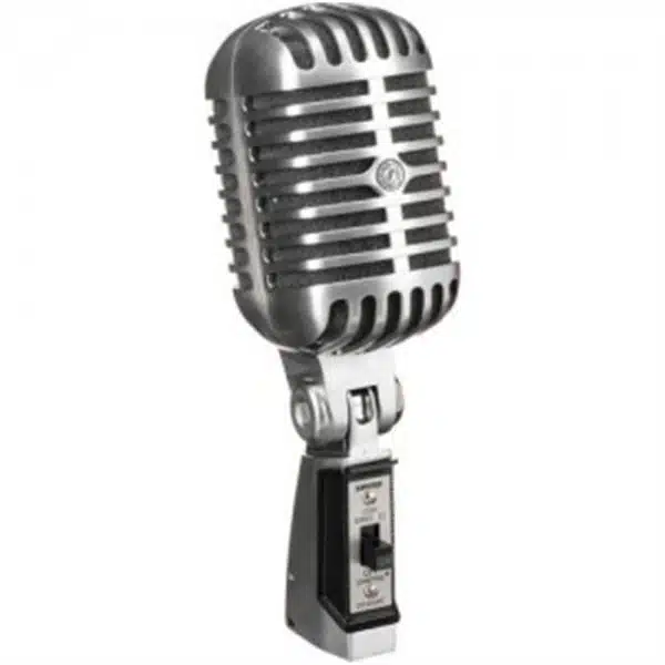 , Shure 55SH Series II Cardioid Dynamic Vocal Microphone.