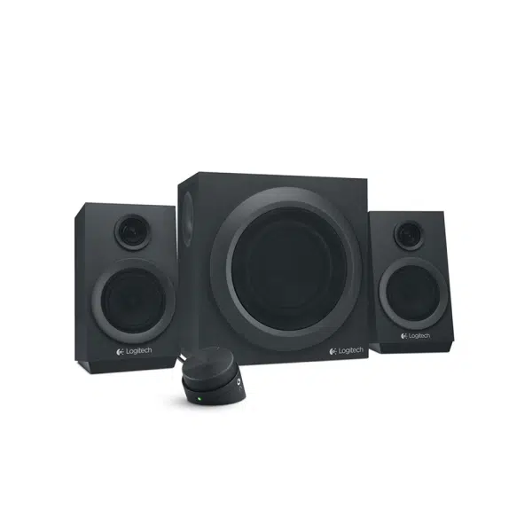 , Logitech Z333 Multimedia Speakers, 2.1 Speaker System, 40W RMS