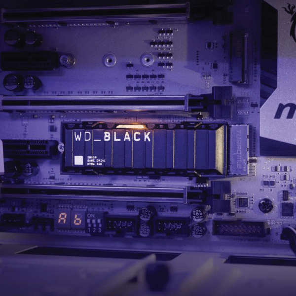 , WD BLACK SN850 NVMe M.2 SSD PCI-E 4.0 with Heatsink