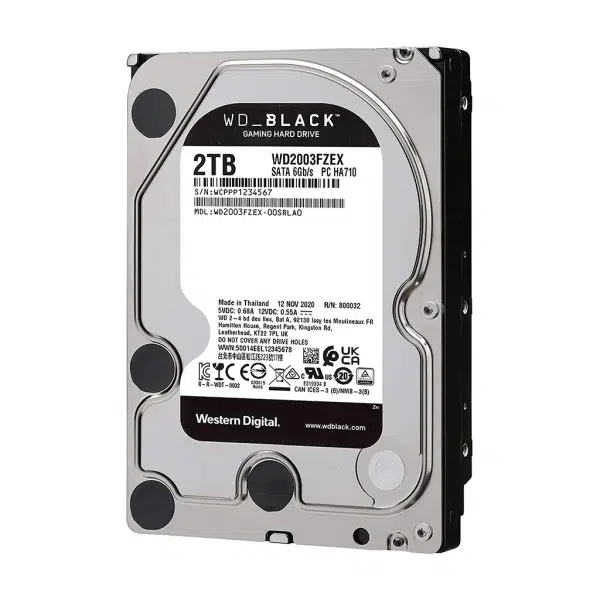, Western Digital 2TB WD Black &#8211; Hard Drive HDD