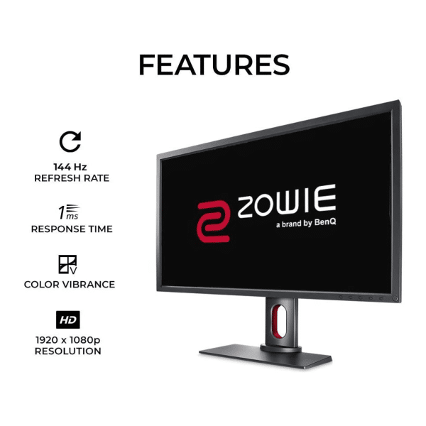 , BenQ ZOWIE XL2731 27 inch 144 Hz Gaming Monitor
