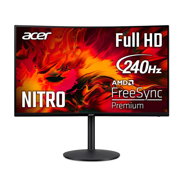 , Acer Nitro XZ0 XZ320QX 31.5&#8243; FHD VA 240Hz 1ms AMD Adaptive-Sync Curved Gaming Monitor
