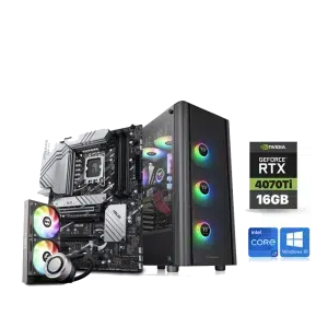 RTX 4070 Ti Gaming PC – i7-13700KF – Cooler Master MB320L Black