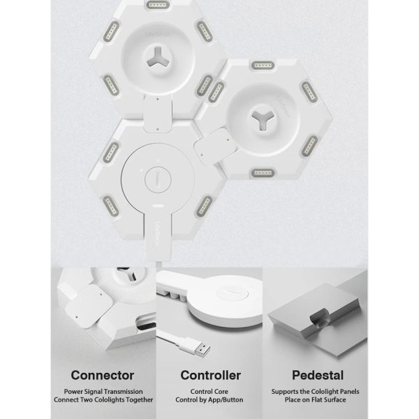Cololight Pro - 3 Pack Starter Kit with Stand - AX Store Kuwait