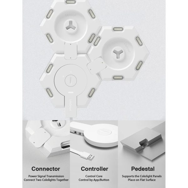 Cololight Pro - 6 Pack Starter Kit Smart Light with Stone Base - AX Store Kuwait
