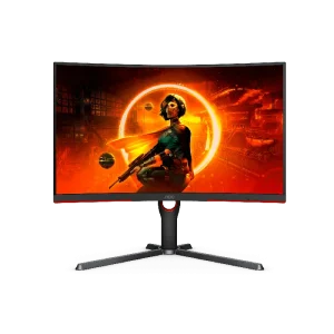 AOC CQ27G3Z 27 Inch QHD Curved 240Hz 0.5ms Gaming Monitor with HDMI 2.0 Black at AX Store