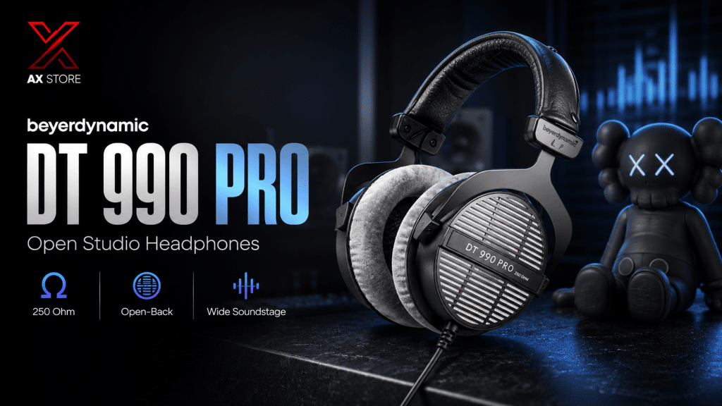 Beyerdynamic DT 990 Pro 250 Ohm Headphones | AX Store Beyerdynamic DT 990 Pro 250 Ohm Headphones | AX Store