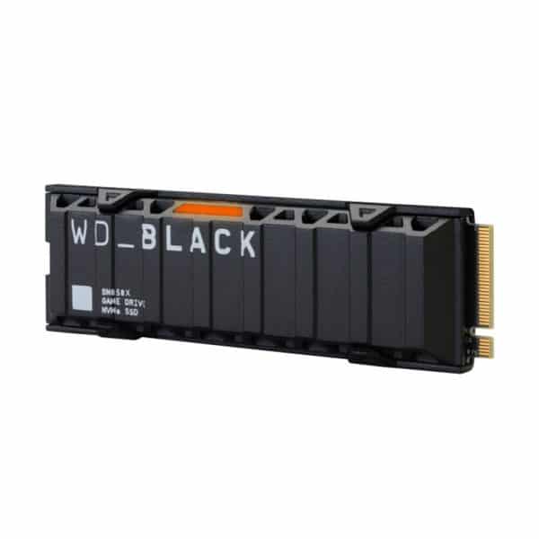 , WD 2TB WD_BLACK SN850X Gaming Internal NVMe PCIe 4.0, M.2 SSD with Heatsink, Works with Playstation 5