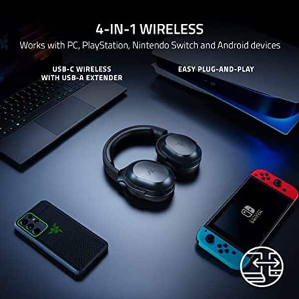 Razer Barracuda Wireless Multi-platform Gaming and Mobile Headset - AX Store Kuwait