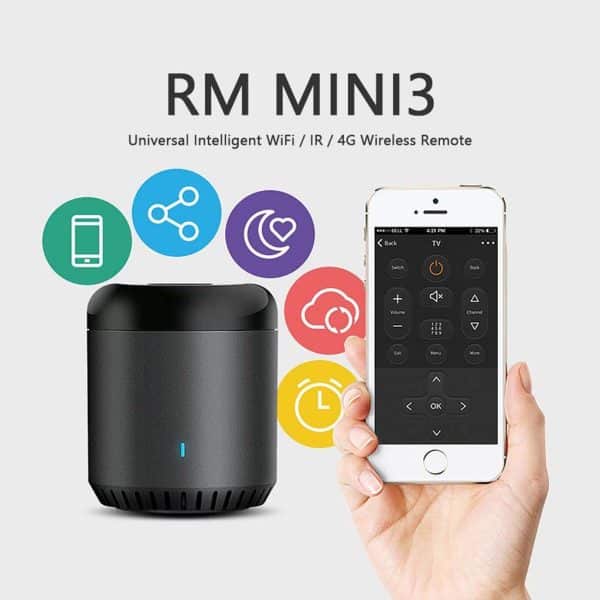 , Broadlink Smart Home Hub RM Mini3 Smart WiFi IR