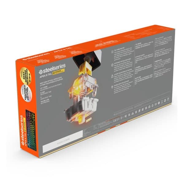 Steelseries Apex 9 TKL RGB Gaming Keyboard - US - AX Store Kuwait
