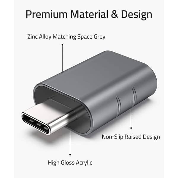 Syntech USB C Male to USB 3.0 Adapter(2 Pack) - AX Store Kuwait