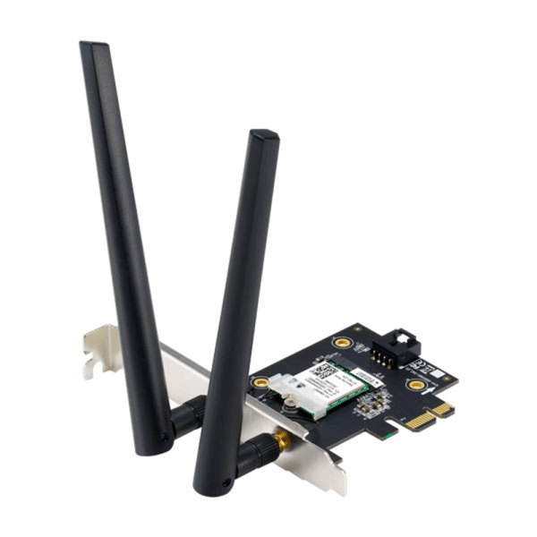 , ASUS PCE-AX1800 Dual Band PCI-E WiFi 6 (802.11ax) Adapter