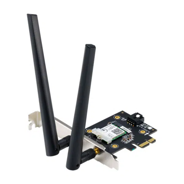 , Asus PCE-AX3000 Dual Band PCI-E WiFi 6 &amp; Bluetooth 5.0 Adapter