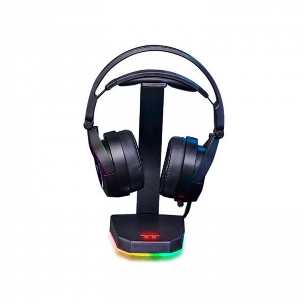 , Thermaltake E1 RGB Gaming Headset Stand &#8211; Black