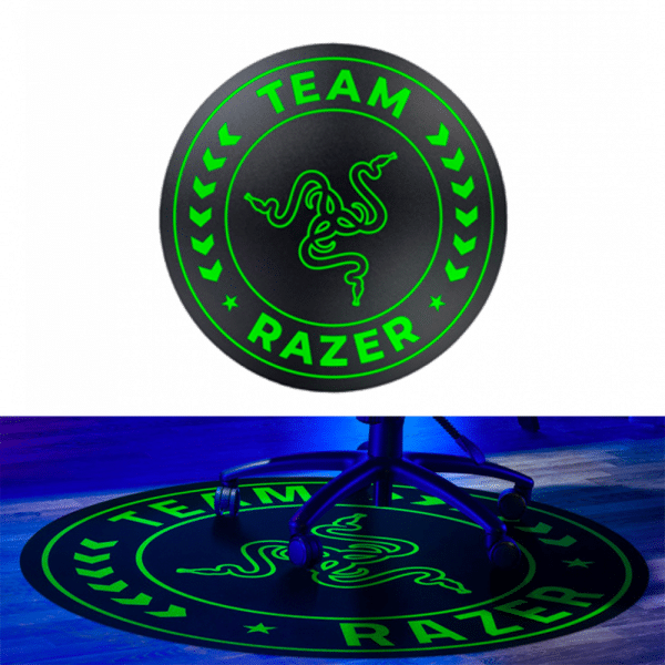 , Razer Team Razer Floor Mat &#8211; Black/Green