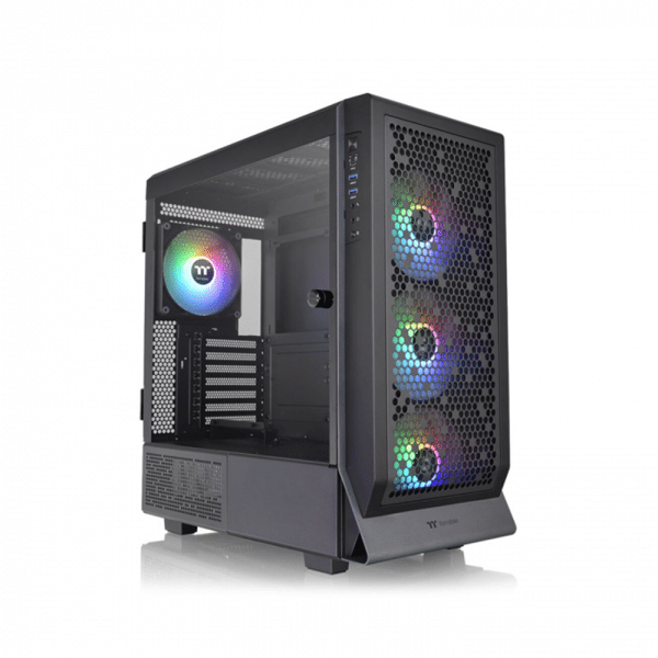 , Thermaltake Ceres 500 TG ATX Mid Tower Tempered Glass Side Panel Case With 4 ARGB Fans