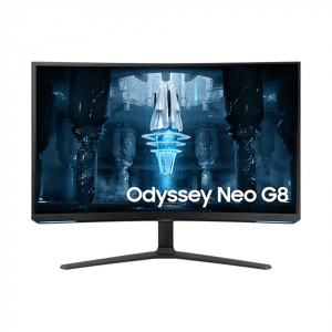 Samsung Odessey Neo G8 32" UHD Curved Monitor, VA Panel with 240Hz refresh rate and Quantum Mini-LED - AX Store Kuwait