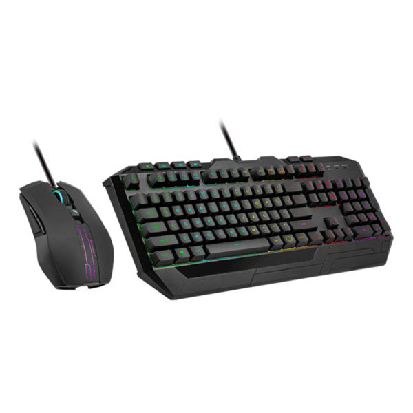 , Cooler Master Devastator 3 RGB Keyboard and Mouse Gaming Combo AR