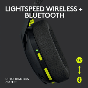 Logitech G435 Lightspeed Wireless Gaming Headset Design at AX Store