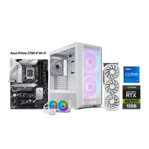RTX 4070 Ti Gaming PC – i7-13700K – Lian Li Lancool 216 RGB White