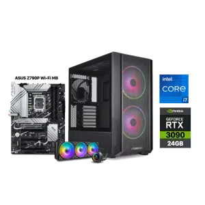 RTX 3090 Gaming PC – i7-13700K – Lian Li Lancool 216 RGB Black