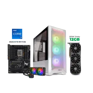 RTX 4070 Gaming PC – i7-13700F – Lancool II Mesh C Black