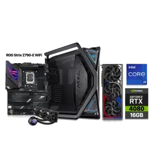 RTX 4080 Gaming PC – i9-13900K – ASUS ROG Hyperion GR701 Black