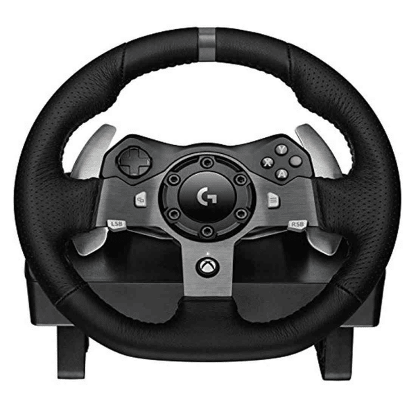Logitech Driving Force G920 Racing Wheel with Driving Force Shifter for Xbox One and PC - Black - AX Store Kuwait
